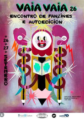 Fechas, información, programa, cartel, imágenes, mapa y ubicación de Festival de Fanzines e Autoedición Vaia Vaia (2026) en Lugo