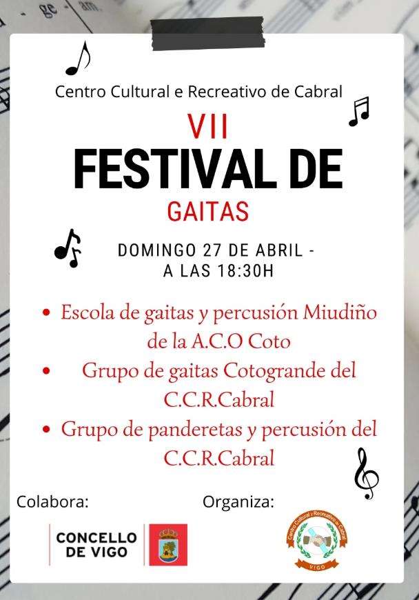 VII Festival de Gaitas de Cabral  (2025) en Vigo