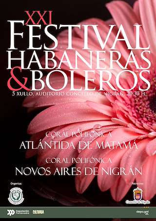 Fechas, información, programa, cartel, imágenes, mapa y ubicación de XXI Festival de Habaneras e Boleros  en  Nigrán