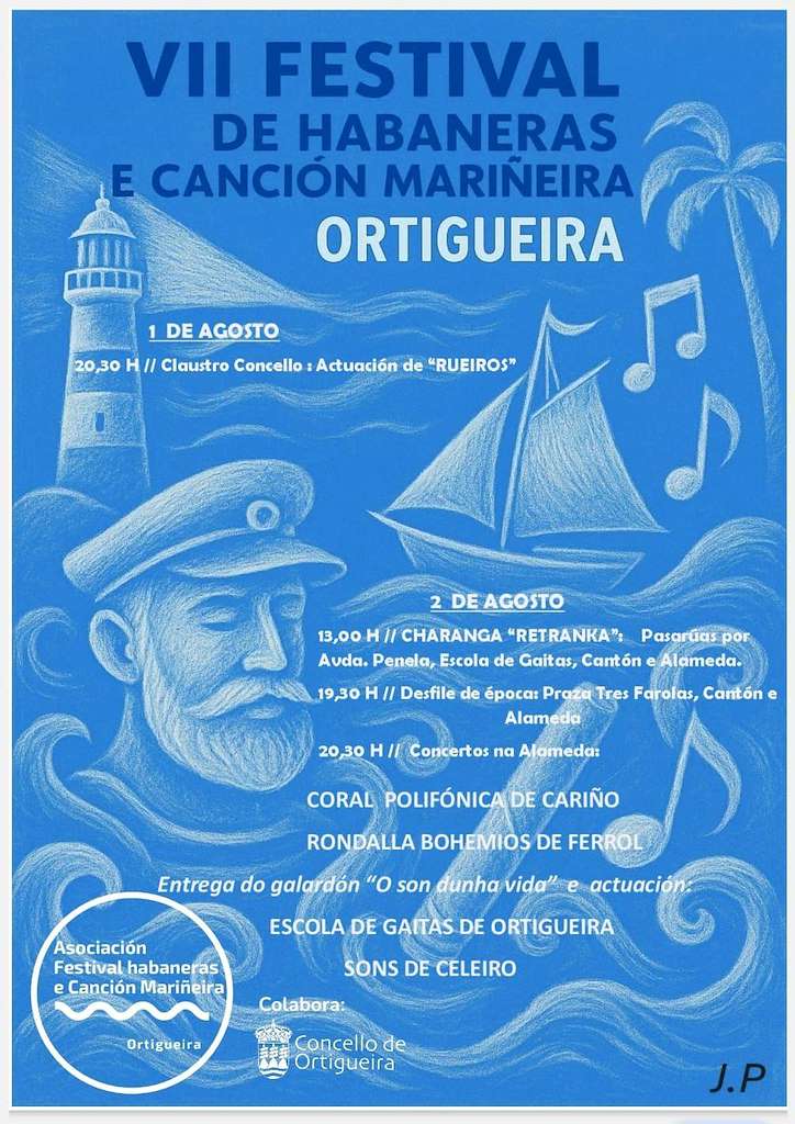 VII Festival de Habaneras e Canción Mariñeira (2025) en Ortigueira