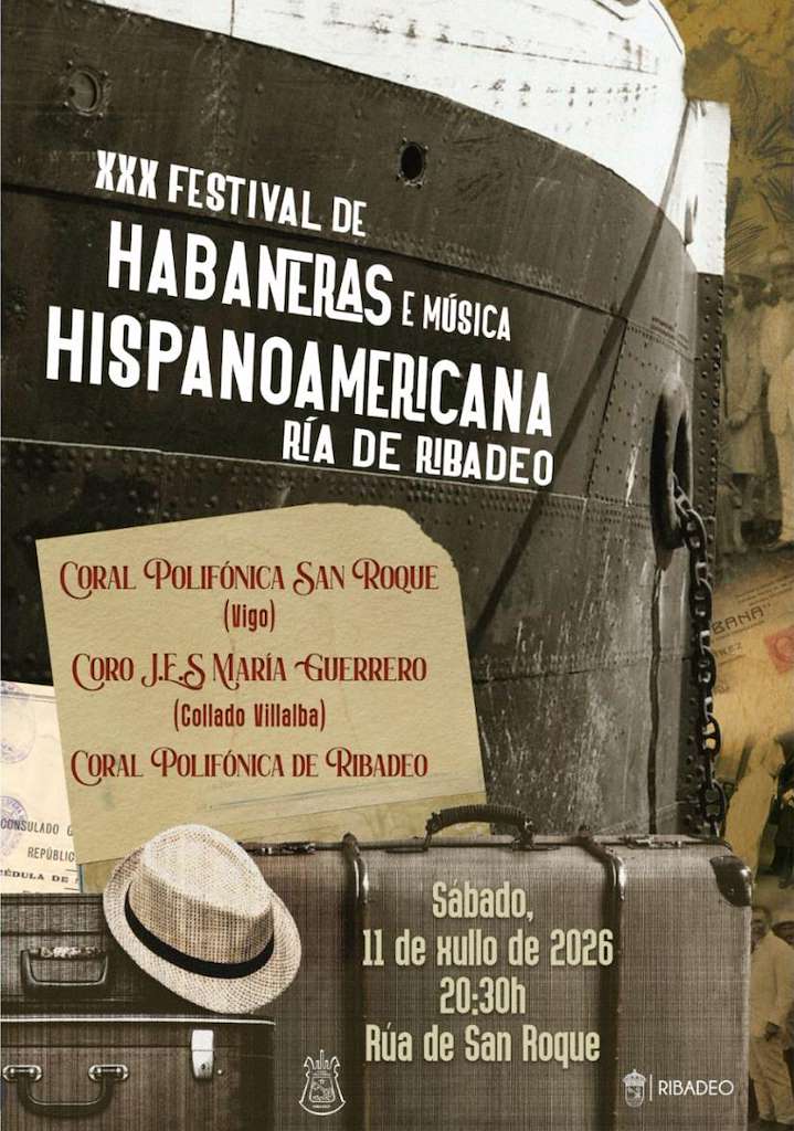 XXX Festival de Habaneras e Música Hispanoamericana (2026) en Ribadeo