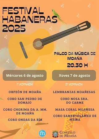 Fechas, información, programa, cartel, imágenes, mapa y ubicación de Festival de Habaneras  en  Moaña