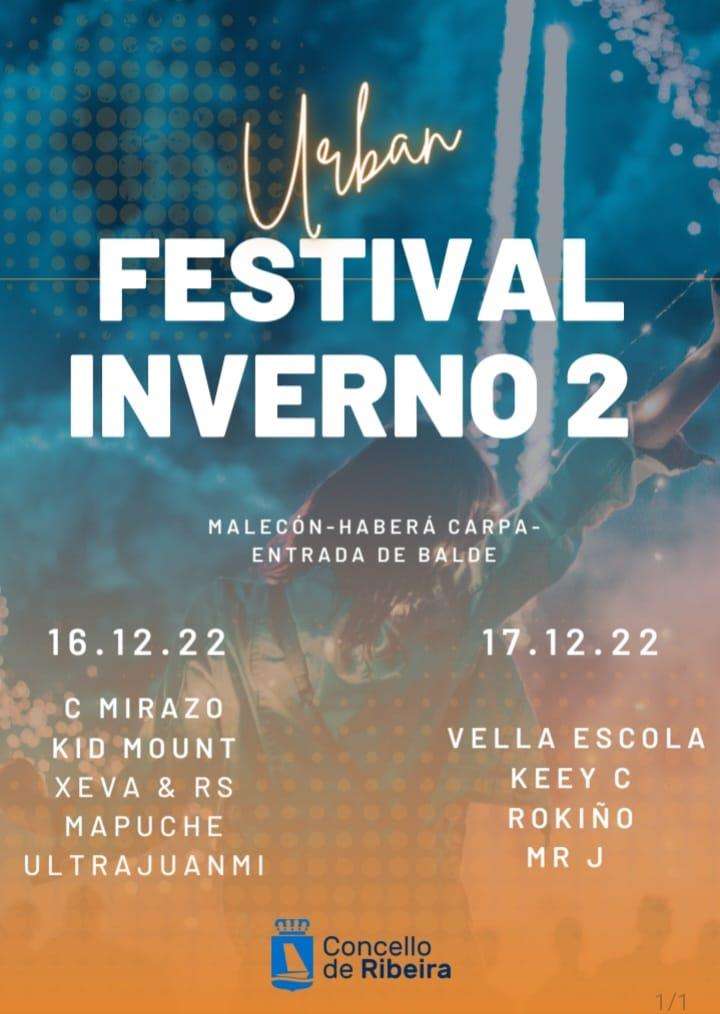 Festival de Inverno de Cultura Urbana en Ribeira