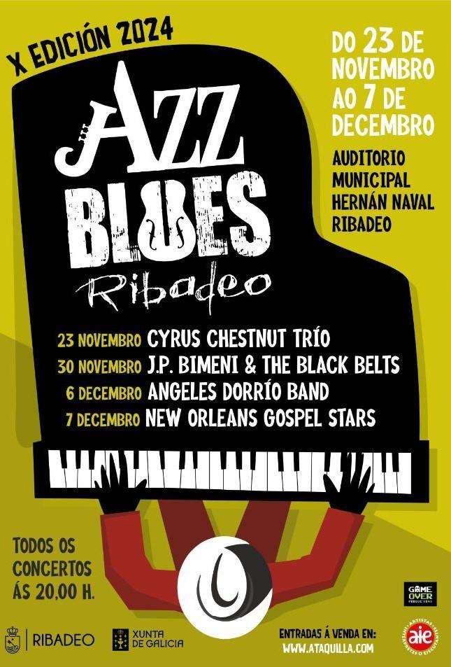 X Festival de Jazz & Blues en Ribadeo