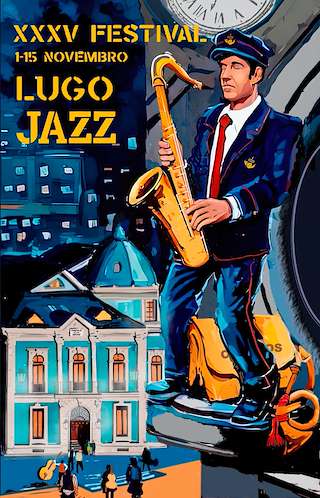 Fechas, información, programa, cartel, imágenes, mapa y ubicación de XXXV Festival de Jazz (2025)  en  Lugo