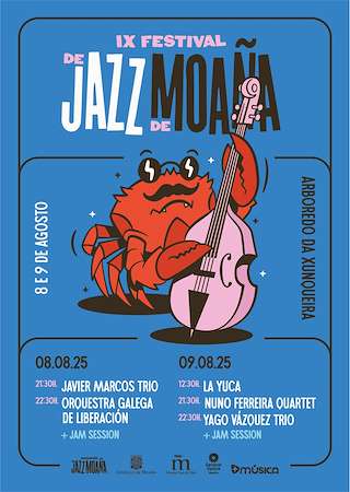 Fechas, información, programa, cartel, imágenes, mapa y ubicación de IX Festival de Jazz   en  Moaña