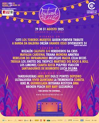 Fechas, información, programa, cartel, imágenes, mapa y ubicación de Festival de la Luz  en  Boimorto