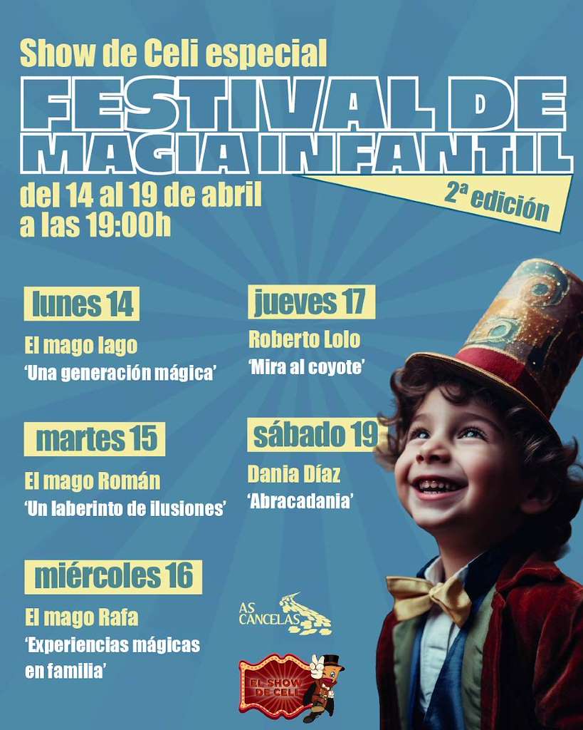 II Festival de Magia Infantil  en Santiago de Compostela