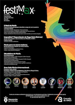 Fechas, información, programa, cartel, imágenes, mapa y ubicación de XX Festival de Maxia (2025)  en  Ames