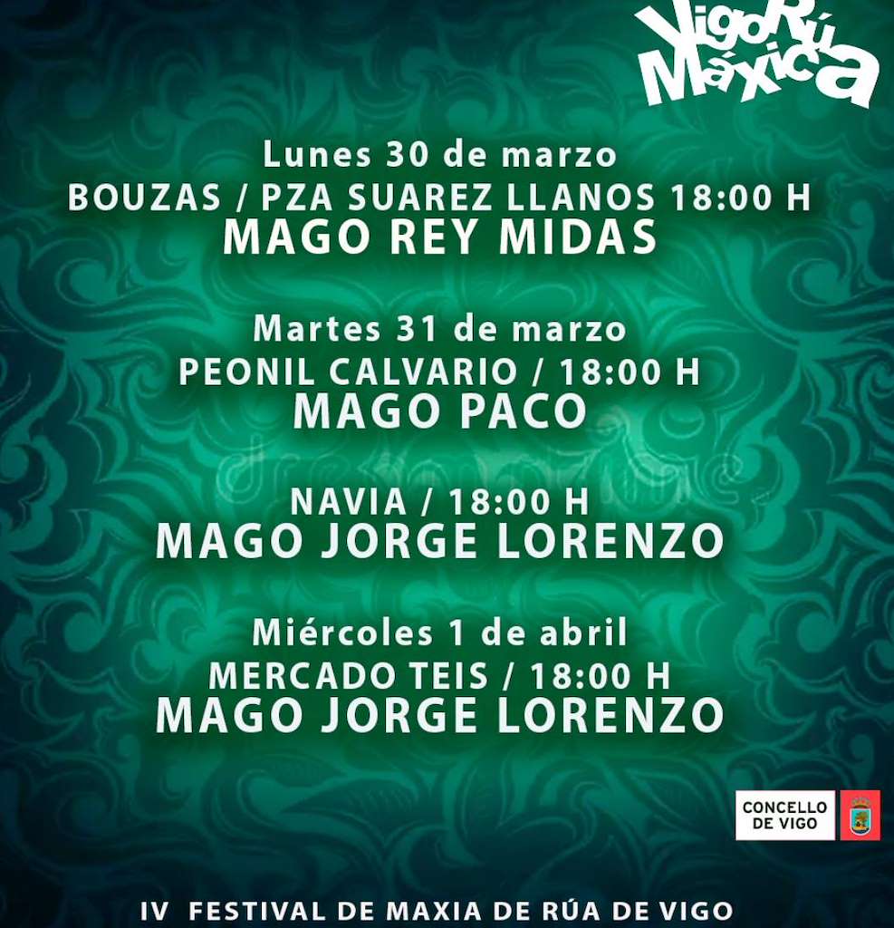 IV Festival de Maxia de Rúa (2026) en Vigo