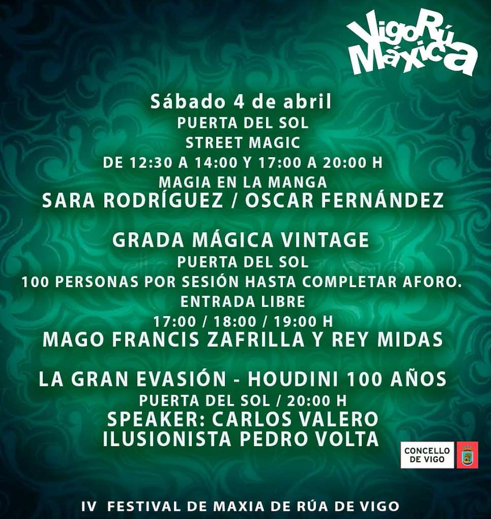 IV Festival de Maxia de Rúa (2026) en Vigo