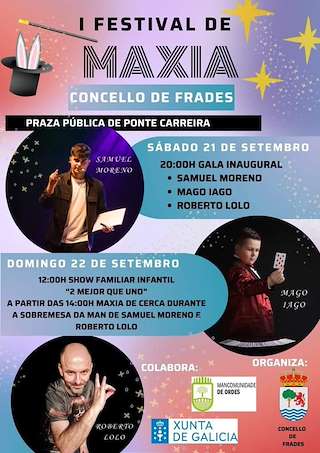 Fechas, información, programa, cartel, imágenes, mapa y ubicación de I Festival de Maxia  en  Frades