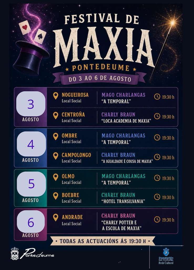 XVI Festival de Maxia en Pontedeume