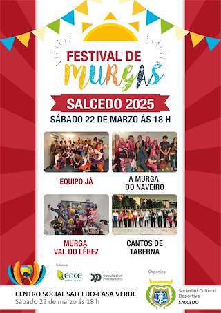 Fechas, información, programa, cartel, imágenes, mapa y ubicación de Festival de Murgas de Salcedo  en  Pontevedra