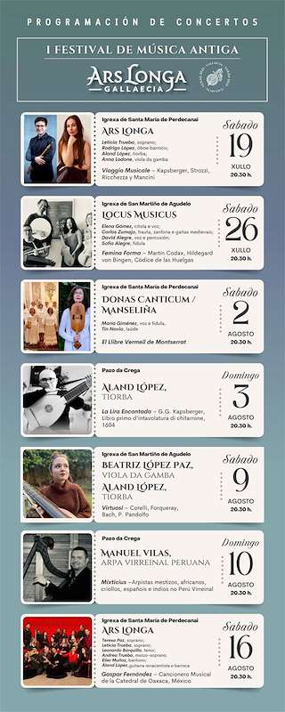 Fechas, información, programa, cartel, imágenes, mapa y ubicación de I Festival de Música Antiga  en  Barro