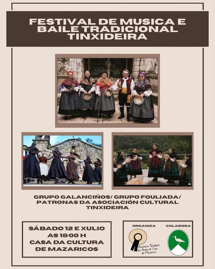 Festival de Música e Baile Tradicional Tinxideira en Mazaricos