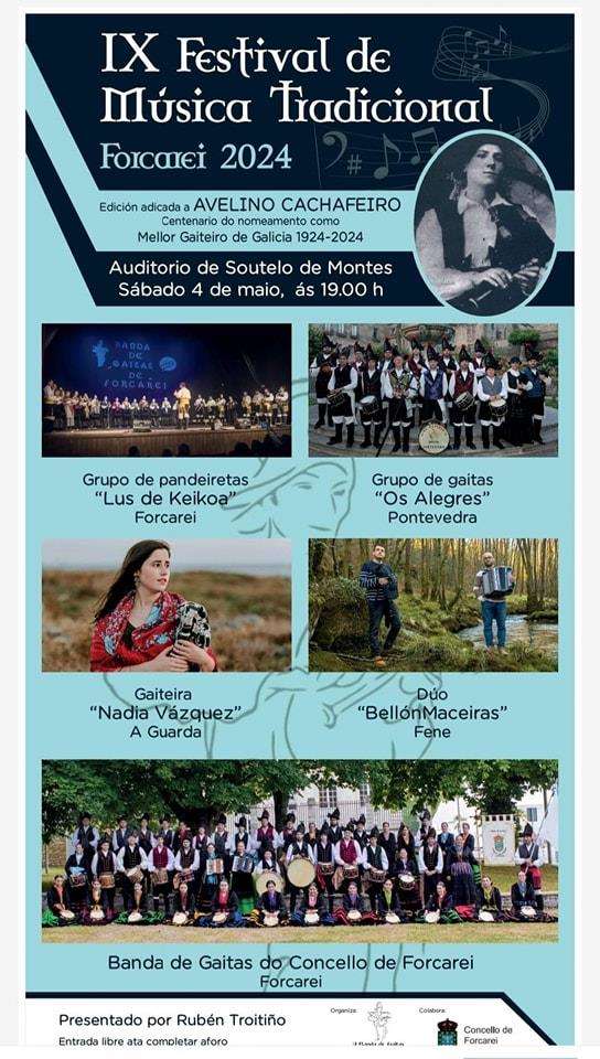 IX Festival de Música Tradicional (2024) en Forcarei