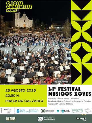 Fechas, información, programa, cartel, imágenes, mapa y ubicación de XXXIII Festival de Músicos Xoves  en  O Rosal