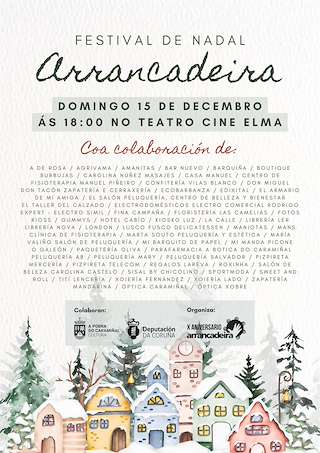 Fechas, información, programa, cartel, imágenes, mapa y ubicación de Festival de Nadal Arrancadeira   en  A Pobra do Caramiñal