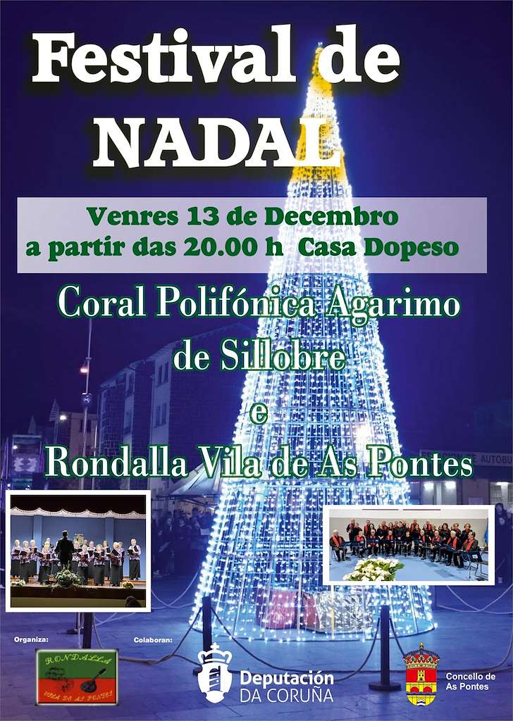 Festival de Nadal en As Pontes de García Rodríguez