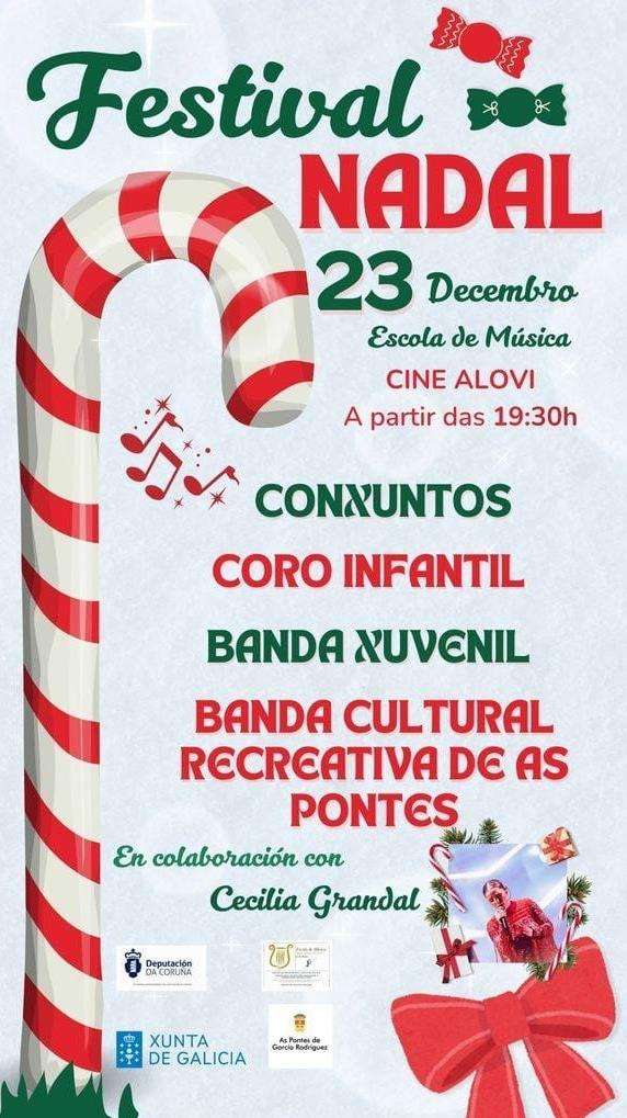 Festival de Nadal  en As Pontes de García Rodríguez