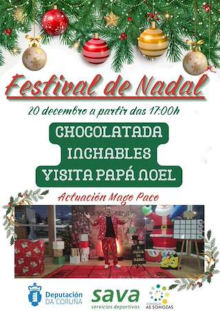 Fechas, información, programa, cartel, imágenes, mapa y ubicación de Festival de Nadal  en  As Somozas
