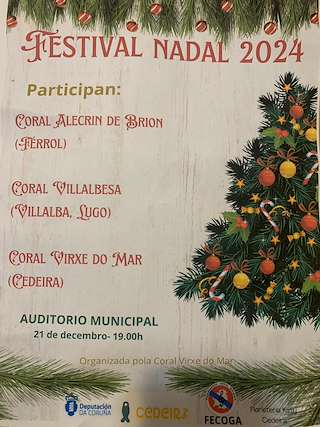 Fechas, información, programa, cartel, imágenes, mapa y ubicación de Festival de Nadal  en  Cedeira