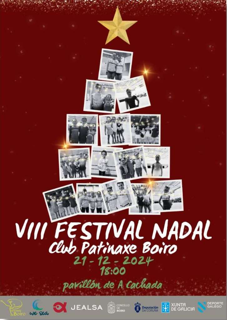VIII Festival de Nadal Club Patinaxe en Boiro