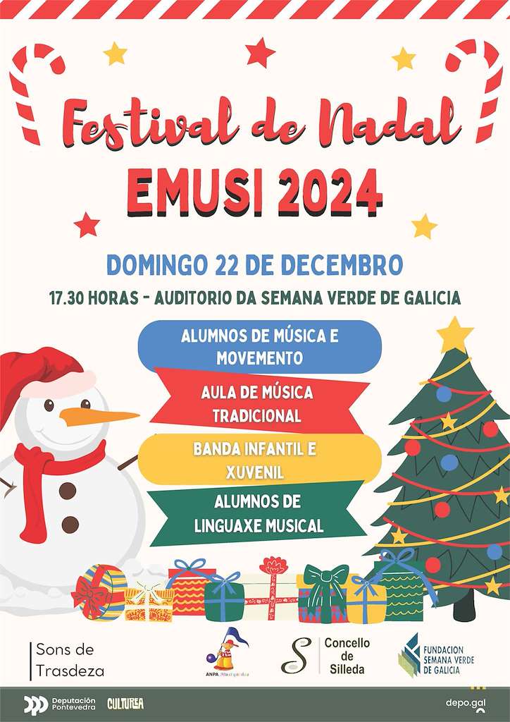 Festival de Nadal da Escola de Música en Silleda