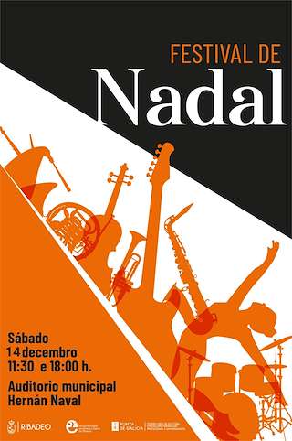 Fechas, información, programa, cartel, imágenes, mapa y ubicación de Festival de Nadal da Escola Municipal de Música e Danza  en  Ribadeo