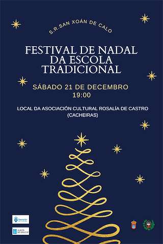 Fechas, información, programa, cartel, imágenes, mapa y ubicación de Festival de Nadal da Escola Tradicional  en  Teo