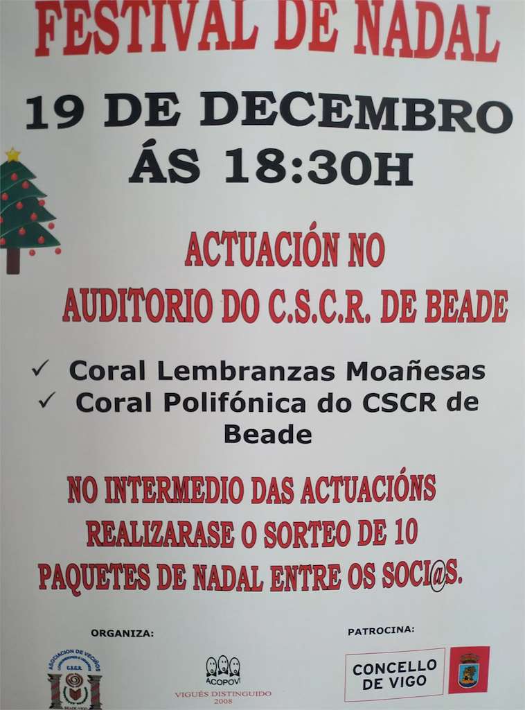 Festival de Nadal de Beade en Vigo