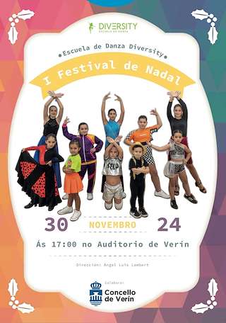 Fechas, información, programa, cartel, imágenes, mapa y ubicación de II Festival de Nadal de Diversity (2025)  en  Verín