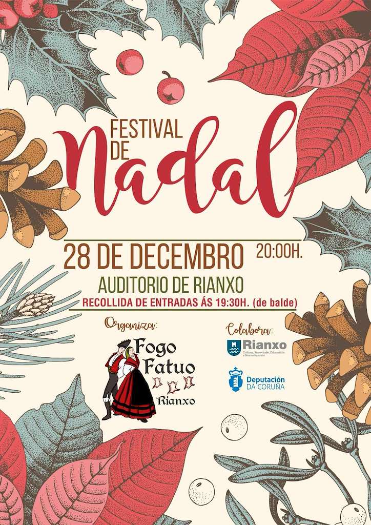 Festival de Nadal de Fogo Fatuo en Rianxo