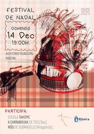 Fechas, información, programa, cartel, imágenes, mapa y ubicación de Festival de Nadal de Tahúme (2025)  en  Ribeira
