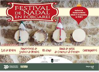 Fechas, información, programa, cartel, imágenes, mapa y ubicación de Festival de Nadal   en  Forcarei