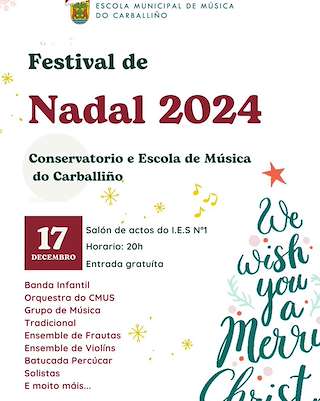 Fechas, información, programa, cartel, imágenes, mapa y ubicación de Festival de Nadal   en  O Carballiño