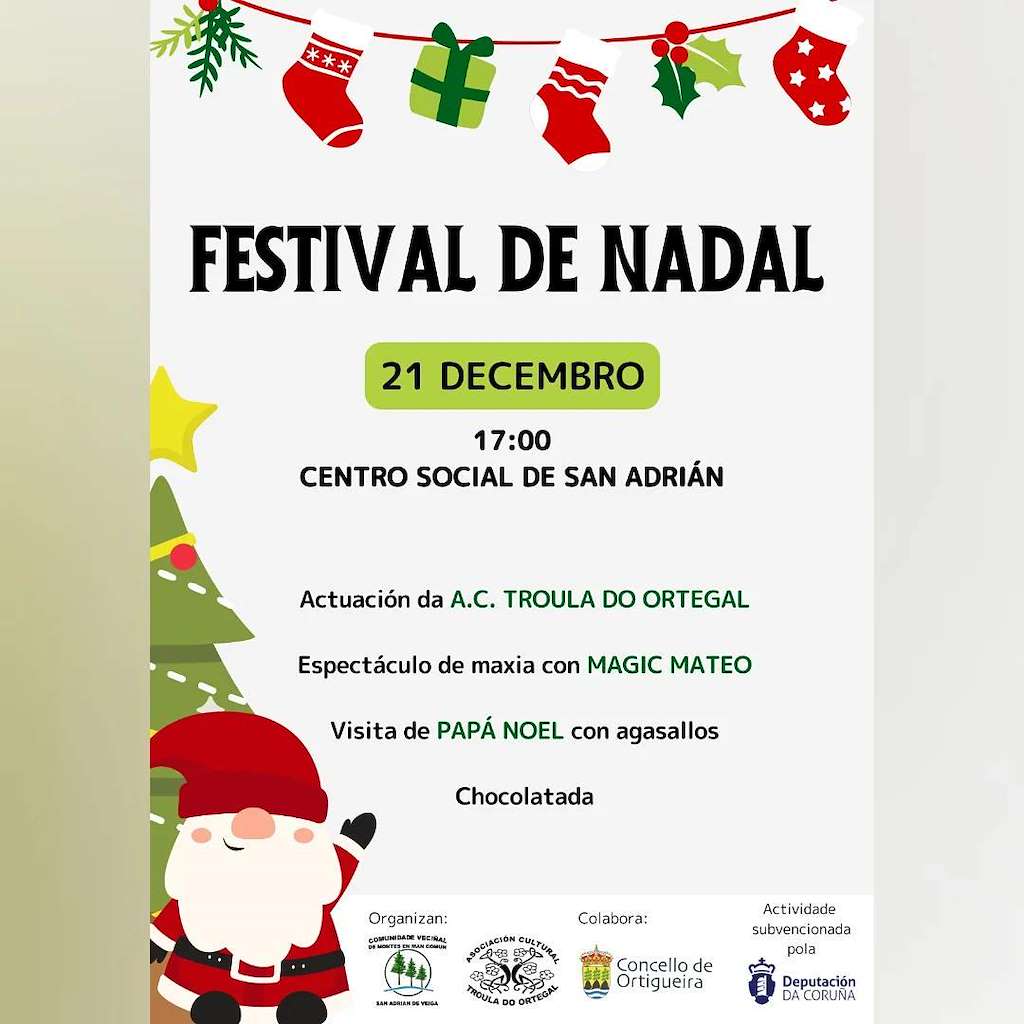Festival de Nadal en Ortigueira