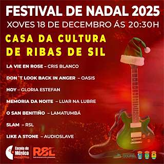 Fechas, información, programa, cartel, imágenes, mapa y ubicación de Festival de Nadal (2025)  en  Ribas de Sil