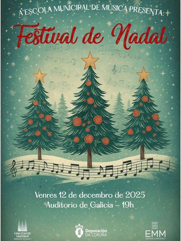 Festival de Navidad en Santiago de Compostela