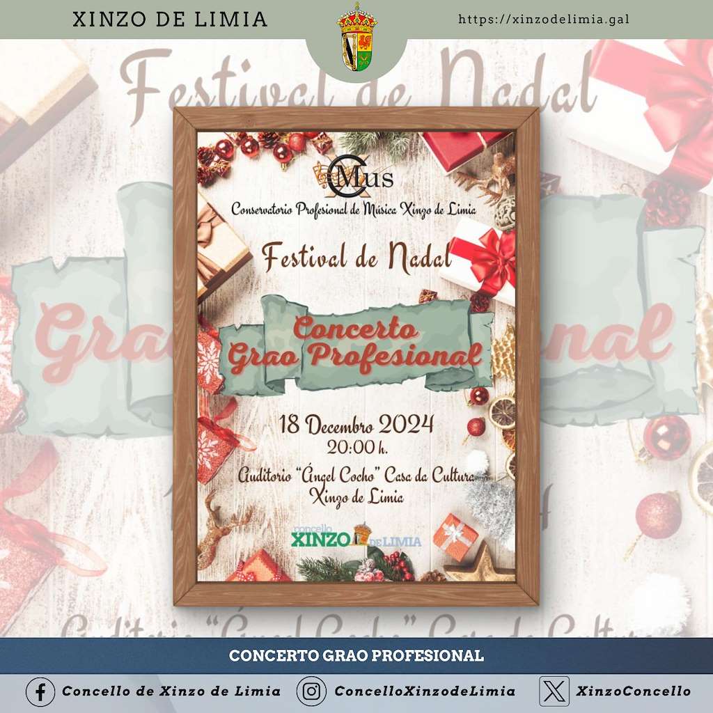 Festival de Nadal  en Xinzo de Limia