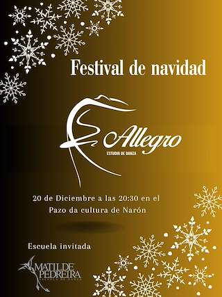 Fechas, información, programa, cartel, imágenes, mapa y ubicación de Festival de Navidad Allegro  en  Narón