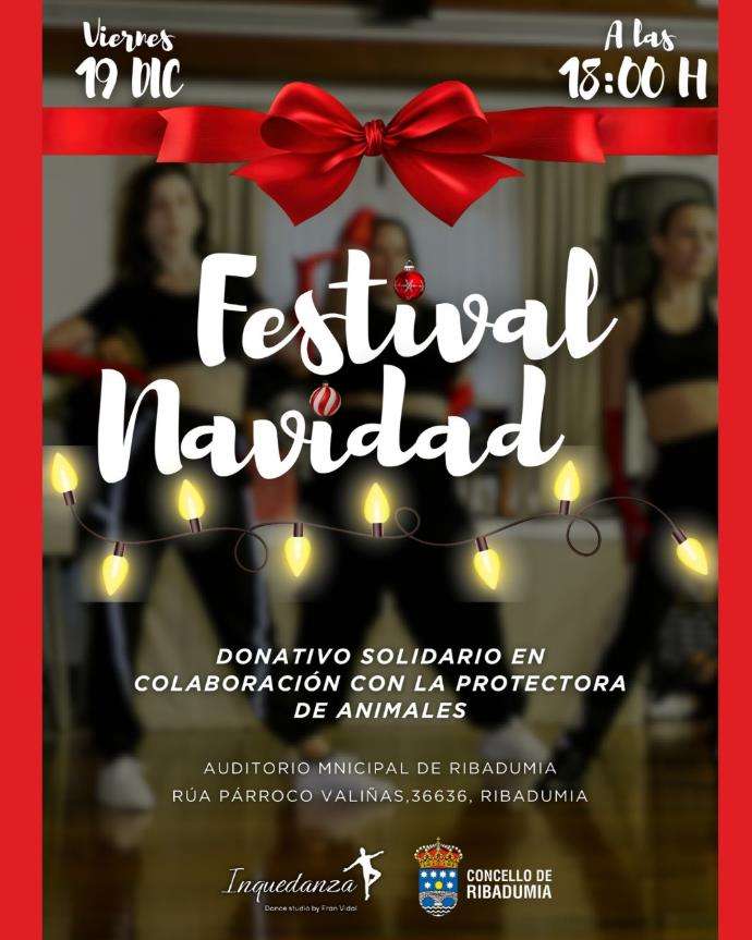Festival de Navidad de Inquedanza en Ribadumia