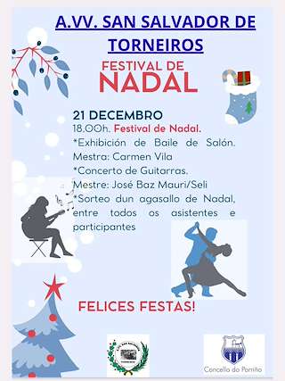Fechas, información, programa, cartel, imágenes, mapa y ubicación de Festival de Navidad de Torneiros (2025)  en  O Porriño