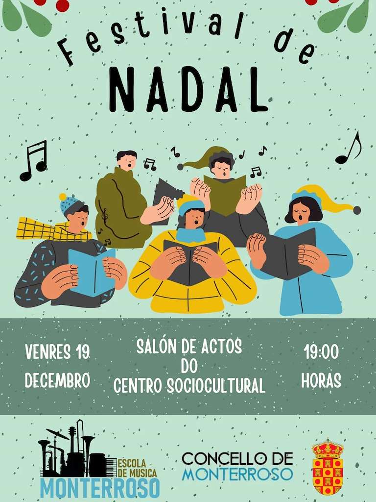 Festival de Navidad en Monterroso