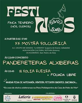 Fechas, información, programa, cartel, imágenes, mapa y ubicación de Festival de Nós  en  Oleiros