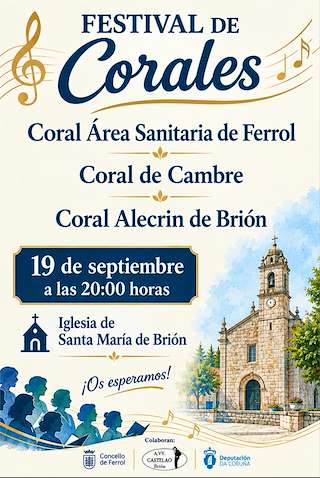 Fechas, información, programa, cartel, imágenes, mapa y ubicación de Festival de Outono (2026) en Brión