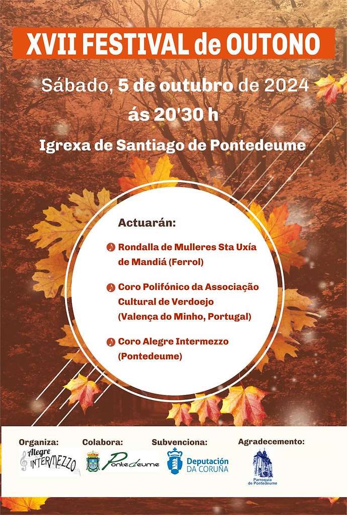 XV Festival de Outono  en Pontedeume