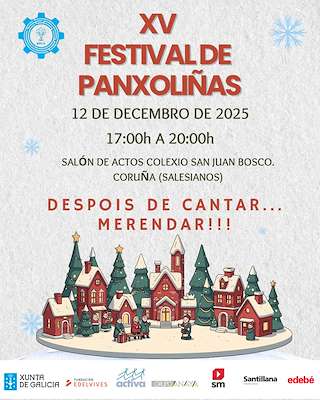 Fechas, información, programa, cartel, imágenes, mapa y ubicación de XV Festival de Panxoliñas (2025)  en  A Coruña