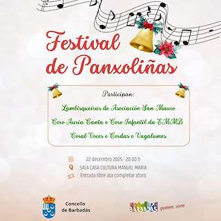 Fechas, información, programa, cartel, imágenes, mapa y ubicación de Festival de Panxoliñas (2025)  en  Barbadás
